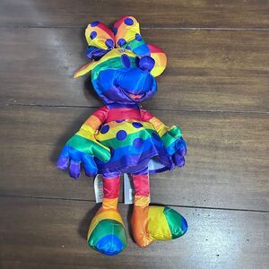 Disney Rainbow Collection 2020 Pride Minnie Mouse Plush - 15”